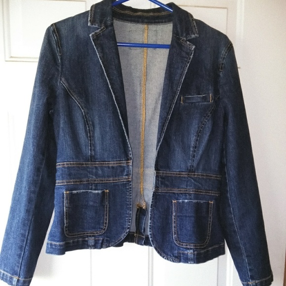 Old Navy Jackets & Blazers - XS,S,M VTG Denim Blazer/Jacket - Possible DIY